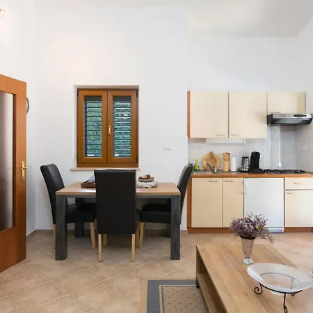 In Mit Grossem Pool Apartmán Medulin